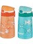 Shamobo 2li̇ Set Pipetli Çelik Termos 350ML -6 Saat Isı Yalıtımı- 1