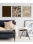 3 Parça Modern Mdf Tablo Seti 1