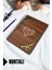 Kalp Ahşap Kapaklı Spiralli Okul Defteri - Noktalı Defter - 60 Yaprak (120 Sayfa) - A5 15X21 cm 1