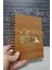 Istanbul Yazılı Ahşap Kapaklı Defter - Çizgili Defter - Ajanda - Okul Defteri (A5 - 120 Sayfa) 2