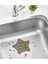 Vatuzlu Siliko Kaymaz Yıldız Lavabo ve Küvet Süzgeci Yıldız Süzgeç SEA114KRŞK 1