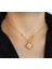 Kristal Taşlı Van Cleef Model Kolye, Altın Kaplama Çift Taraflı Yonca Modeli Kolye, Van Cleef Bijuteri Kolye, Van Cleef Altın Kaplama Kolye, Dört Yapraklı Şans Yonca Kolye 4