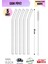 5'li Cam Pipet - Dayanıklı ve Sağlıklı Pipet, Yıkanabilir (Temizleme Fırçası Hediyeli) 1