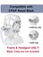 Wisp Burun Maskesi Için Başlık ve Kumaş Çerçeve, Wp Için Yedek Çerçeve ve Cpap Başlığı, Standart Boyut (Yurt Dışından) 4