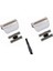 Braun Series 5 Wfs1 Wfs2 8995 8975 5646 5647 5649 5645 Elektrikli Tıraş Makinesi Başlığı Için 2 Adet 51S Yedek Folyo ve Kesici (Yurt Dışından) 1