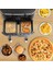 Ninja AF400EU Çift Bölmeli Airfryer Için Airfryer Aksesuarları Seti Silikon Airfryer Kaplamaları Kurutma Makinesi Rafları Pişirme Kağıdı (Yurt Dışından) 5