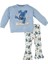 Kız Bebek Lilo & Stitch Sweatshirt Alt 2'li Takım Mavi 12-18 Ay 1