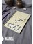 Kedi Desenli Ahşap Kapaklı Defter - Kareli Defter - Ajanda - Okul Defteri (A5 - 120 Sayfa) 1
