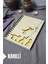 Kedi Desenli Ahşap Kapaklı Defter - Kareli Defter - Ajanda - Okul Defteri (A5 - 120 Sayfa) 1