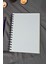 Kedi Desenli Ahşap Kapaklı Defter - Kareli Defter - Ajanda - Okul Defteri (A5 - 120 Sayfa) 5