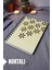 Çiçek Desenli Ahşap Kapaklı Defter - Noktalı Defter - Ajanda - Okul Defteri (A5 - 120 Sayfa) 1