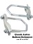 Çanak Anten Balkon Kelepçesi 10 x 6 cm Standart U Şeklinde (2’li Paket) 1