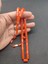 Furkan Gül Usta Eseri 0.6 mm Şeffaf Ok Gibi Bir Kesme Bakalit Tesbih Sertifikalı 8174 4