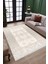 Kaymaz Tabanlı Halı Kolay Süpürülebilir Makinede Yıkanabilir Kilim Dot Tabanlı Salon Halısı 3077E 3