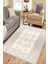 Kaymaz Tabanlı Halı Kolay Süpürülebilir Makinede Yıkanabilir Kilim Dot Tabanlı Salon Halısı 3077E 4