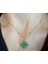 Kristal Taşlı Van Cleef Model Kolye, Altın Kaplama Çift Taraflı Yonca Modeli Kolye, Van Cleef Bijuteri Kolye, Van Cleef Altın Kaplama Kolye, Dört Yapraklı Şans Yonca Kolye 2