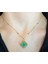 Kristal Taşlı Van Cleef Model Kolye, Altın Kaplama Çift Taraflı Yonca Modeli Kolye, Van Cleef Bijuteri Kolye, Van Cleef Altın Kaplama Kolye, Dört Yapraklı Şans Yonca Kolye 3