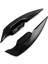 2 Adet Motosiklet Winglet Aerodinamik Spoiler Kanat Yan Spoile Motosiklet Aksesuarları Kask Bıçağı 1