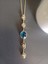Mavi Taş Uzun Kolye 2