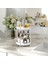 Mutfak Banyo Düzenleyici 35 cm Beyaz 2 Katlı Çok Amaçlı Organizer Standı 2