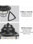 Powermaster PM-25439 Nostaljik 3 Filament 6 Smd Kamp Çadır Lambası Ampul LED Aydınlatma 1200 Mah Type-C 2