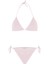 Lurex Pudra Üçgen Bikini Takım 1