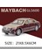 1:24 Mercedes Benz Maybach GLS600 Alaşım Model Arabalar Döküm Oyuncak Araba Simülasyon Ses ve Işık Araç Oyuncak Modeli Çocuklar Için Hediyeler (Yurt Dışından) 1