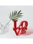 Love Yazılı Aşk Dekoru Unutulmaz Hediye 1