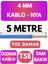 Öznur 4 mm Nya Kablo Metre Seçenekli (Mavi) 1