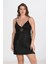 Arias Closet 2li Siyah Sabahlık Takımı Bigsize 6213 1