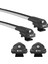 Toyota Highlander (XU40) Turtle Ara Atkı Taşıyıcı Bar 2008-2013 Arası Uyumlu - Turtle Air1 Gri 1