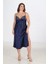 Arias Closet 2li Lacivert Sabahlık Takımı Bigsize 6228 2