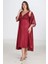 Arias Closet 2li Bordo Sabahlık Takımı Bigsize 6229 2