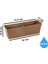 SO-YB02A Askılı Yalı Balkon Saksı 10.8 Lt Mocha 3 Adet 2