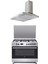 Desire Glf 9050XP Kuzine Inox Piliç Çevirmeli Fırın Set (GLF9050XP Desire 90 Kuzine Fırın-Gld 041X Davlumbaz) 7