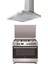 Desire Glf 9050XP Kuzine Inox Piliç Çevirmeli Fırın Set (GLF9050XP Desire 90 Kuzine Fırın-Gld 041X Davlumbaz) 8