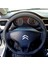 Dikişli Direksiyon Kılıfı Siyah / Noktalı Deri Siyah Dikişli Citroen Elysee ve Peugeot 301 Için 1