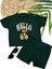 Miraylife 9-12-18-24 Ay Hello Gözlüklü Ayıcık Baskılı Şortlu Kısa Kollu Tişört 2li Erkek Bebek Takımı 1