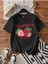 Strawberry Baskılı Kadın Tshirt - %100 Pamuk Kumaş - Oversize Beden- Caglisa 1