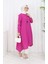 Krep Kumaş Salaş Tunik 1011-04 Fuşya 1