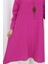Krep Kumaş Salaş Tunik 1011-04 Fuşya 4