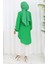 Boydan Düğmeli Tunik 3118-06 Zümrüt Yeşili 4