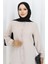 Boydan Düğmeli Tunik 3118-01 Bej 4