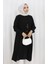 Krep Kumaş Salaş Tunik 1011-01 Siyah 3