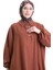 Gömlek Yaka Tunik Pantolon Ikili Takım 0123-01 Kahverengi 4