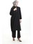 Gömlek Yaka Tunik Pantolon Ikili Takım 0123-06 Siyah 3
