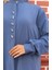 Aerobin Kumaş Tunik Pantolon Ikili Takım 2103-01 Indigo 5