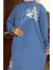 Aerobin Kumaş Tunik Pantolon Ikili Takım 2102-01 Indigo 4