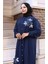 Aerobin Kumaş Tunik Pantolon Ikili Takım 2102-03 Lacivert 3