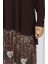Sandy Kumaş Tunik Etek Ikili Takım 2073-04 Kahverengi 5